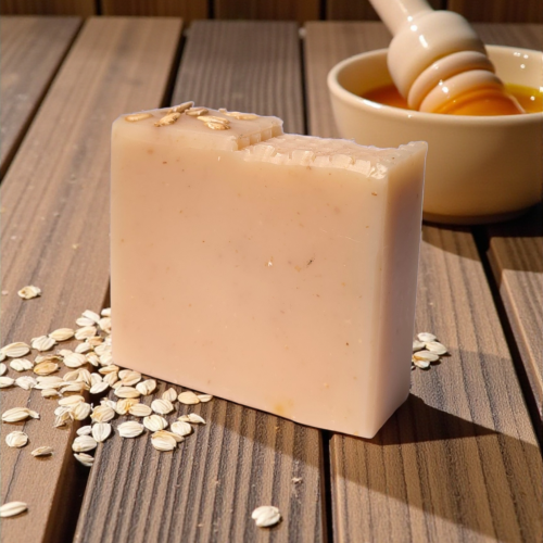 OATMEAL & HONEY & GOAT MILK TALLOW SOAP
